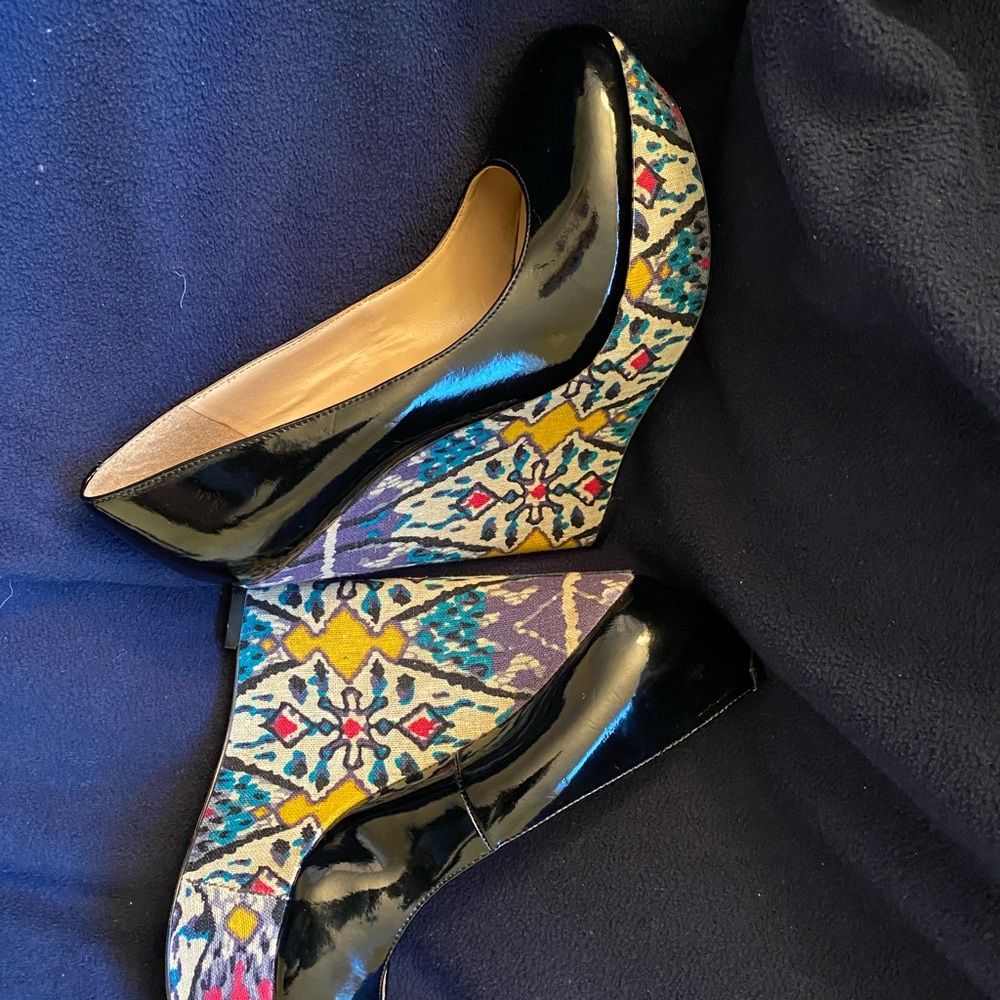 Steve Madden Black patent leather heels - Picture 2 of 3